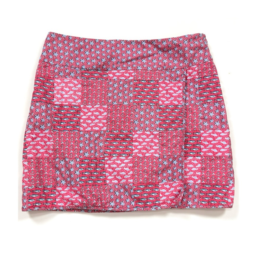 Vineyard Vines Patchwork Wrap Skirt - image 1